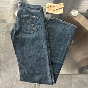 Delta Blues Low Rise Stretch Bootcut Jeans, Blue Size 33 New w/Tag